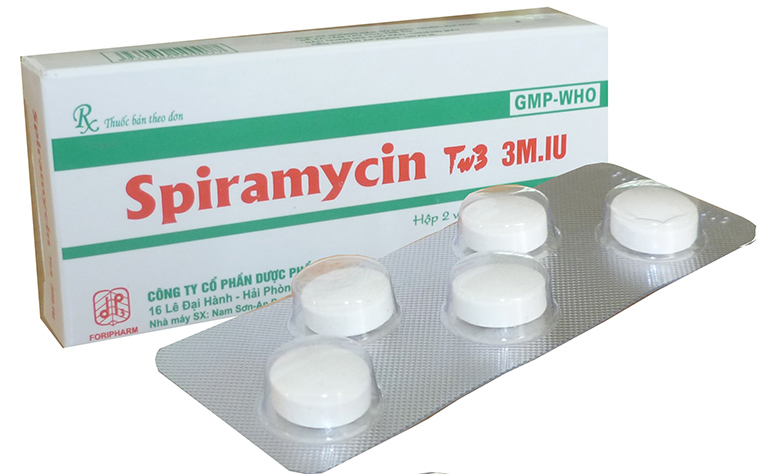 Thuốc spiramycin thường được dùng điều trị viêm lợi
