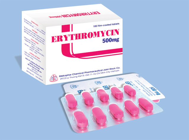Thuốc ezythromycin chữa viêm lợi