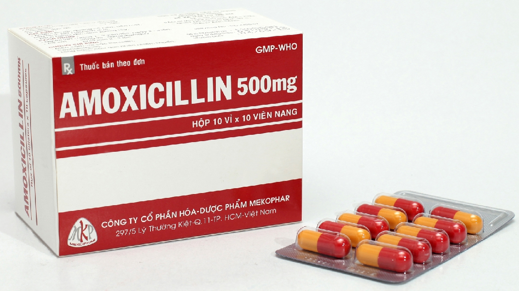 Kháng sinh chống viêm nướu amoxicillin