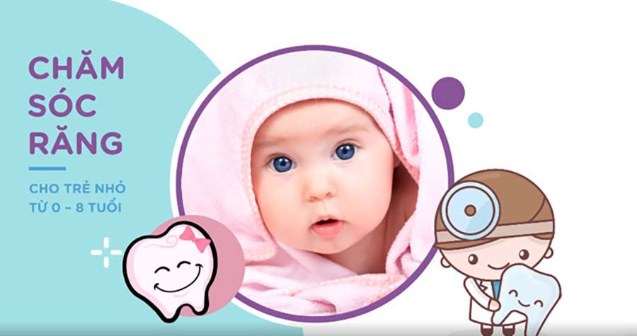 Cách chăm sóc răng cho bé khi răng mọc sớm 