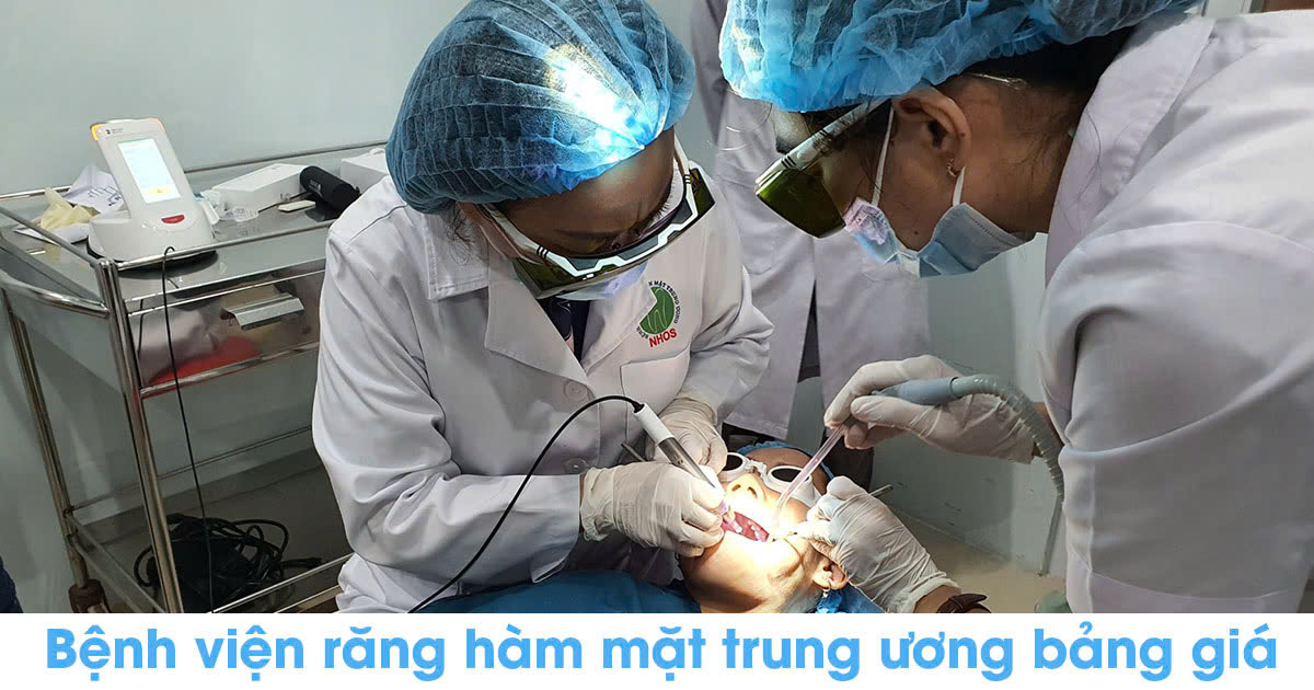 Bệnh viện răng hàm mặt trung ương bảng giá